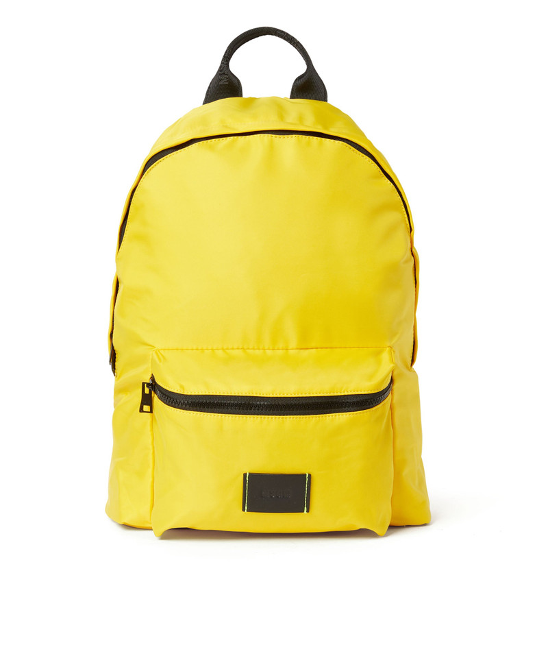 MSGM signature nylon backpack 1