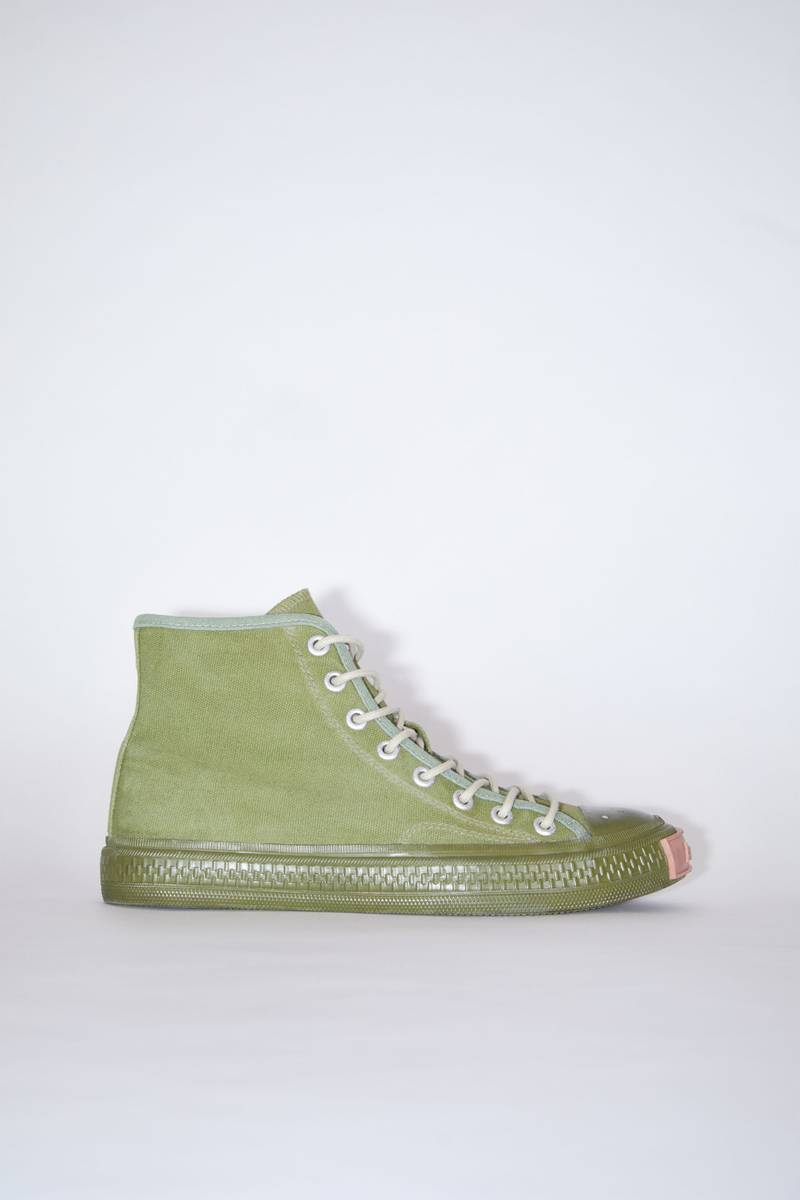 High top sneakers - Olive green 1