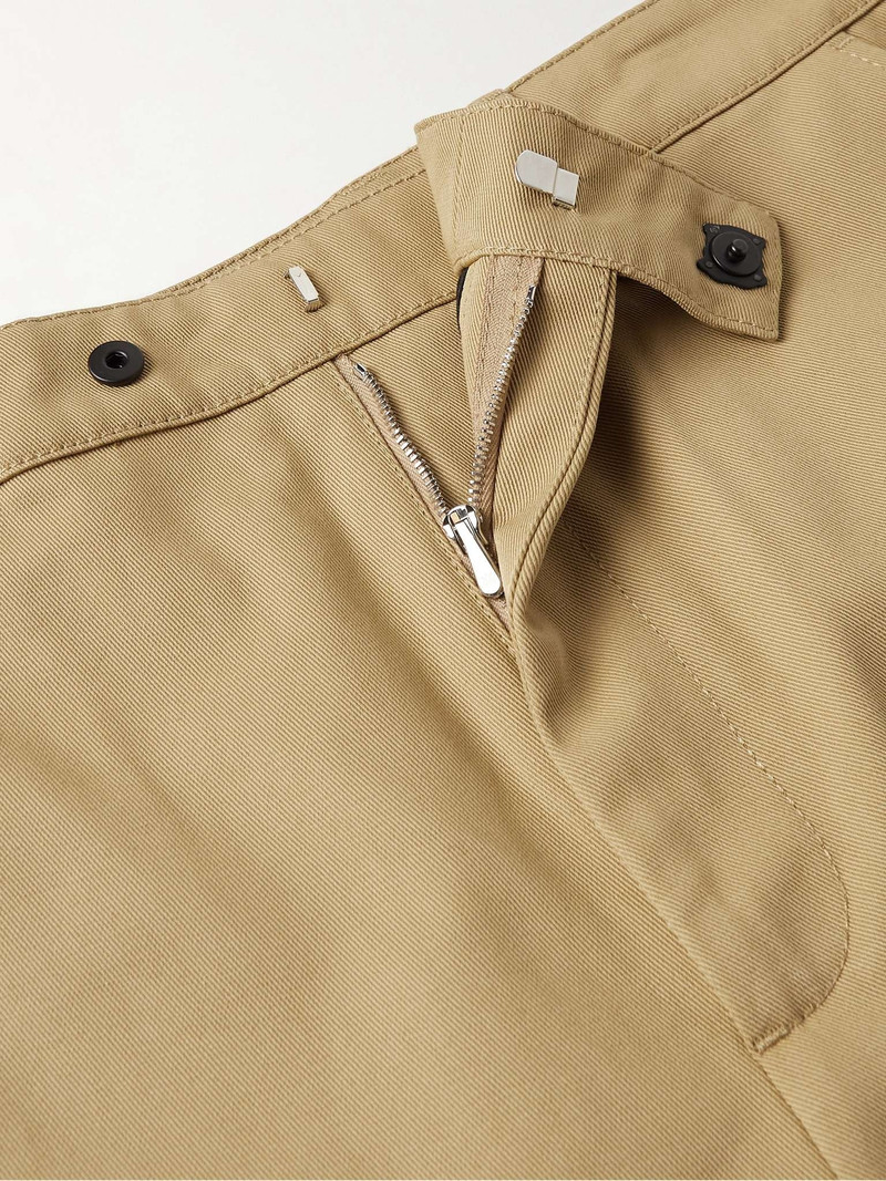 Arts District Straight-Leg Logo-Embroidered Cotton-Drill Shorts 4
