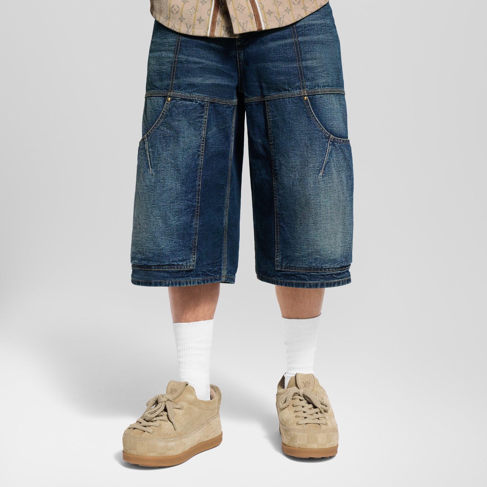 Denim Workwear Shorts - 2