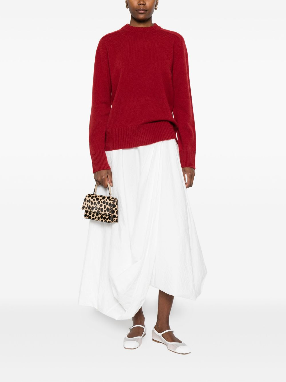 crew-neck cashmere sweater - 2