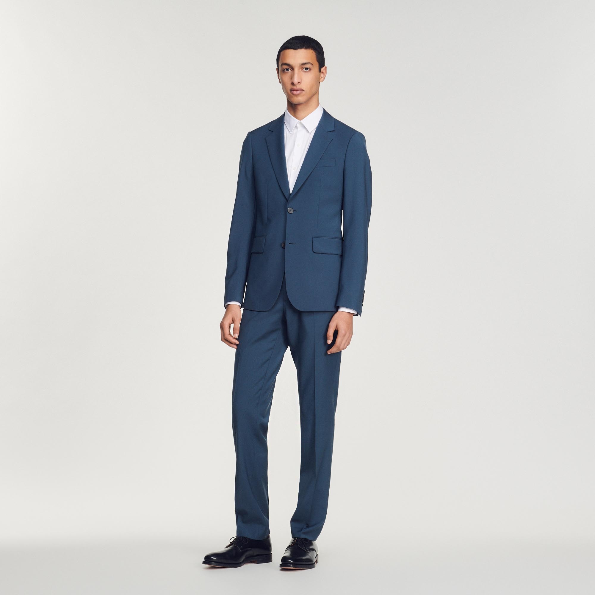 Virgin wool suit jacket - 5