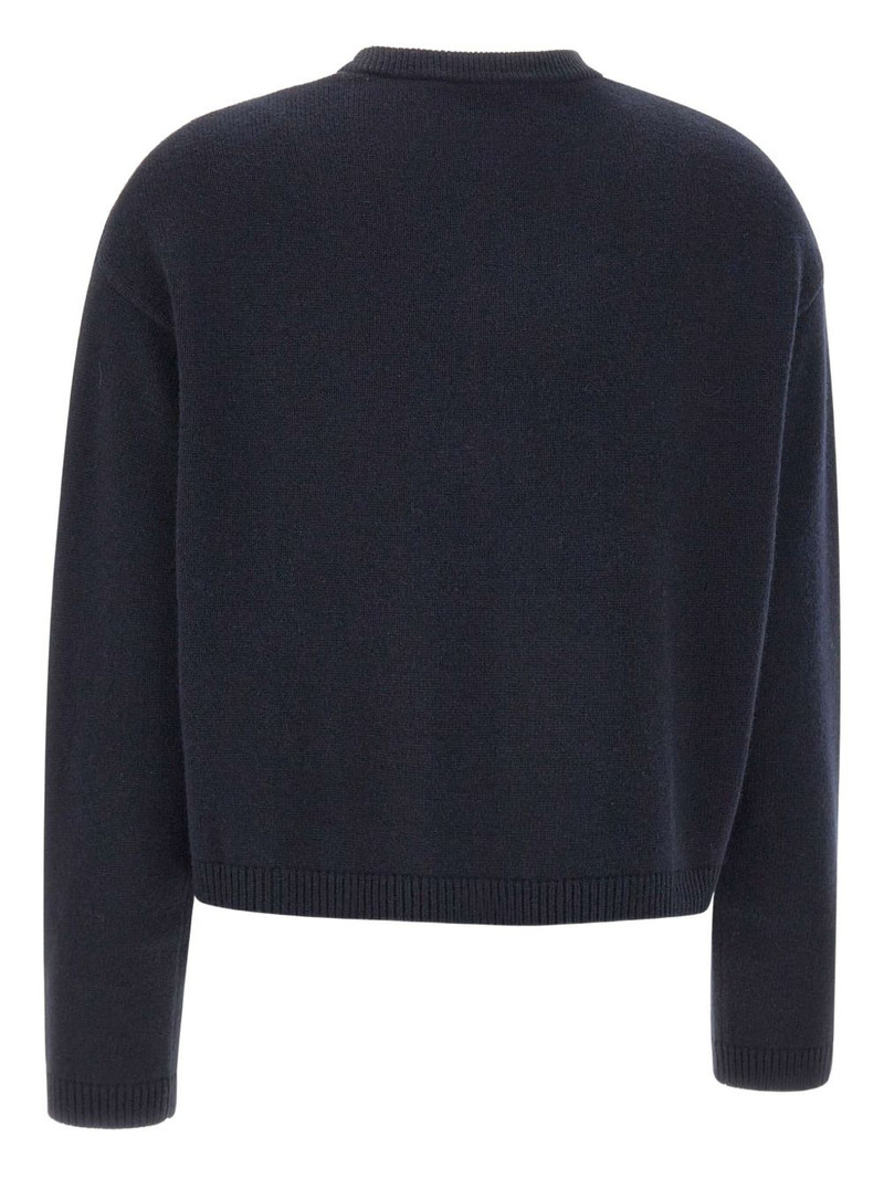 'S Max Mara London half-buttoned sweater outlook