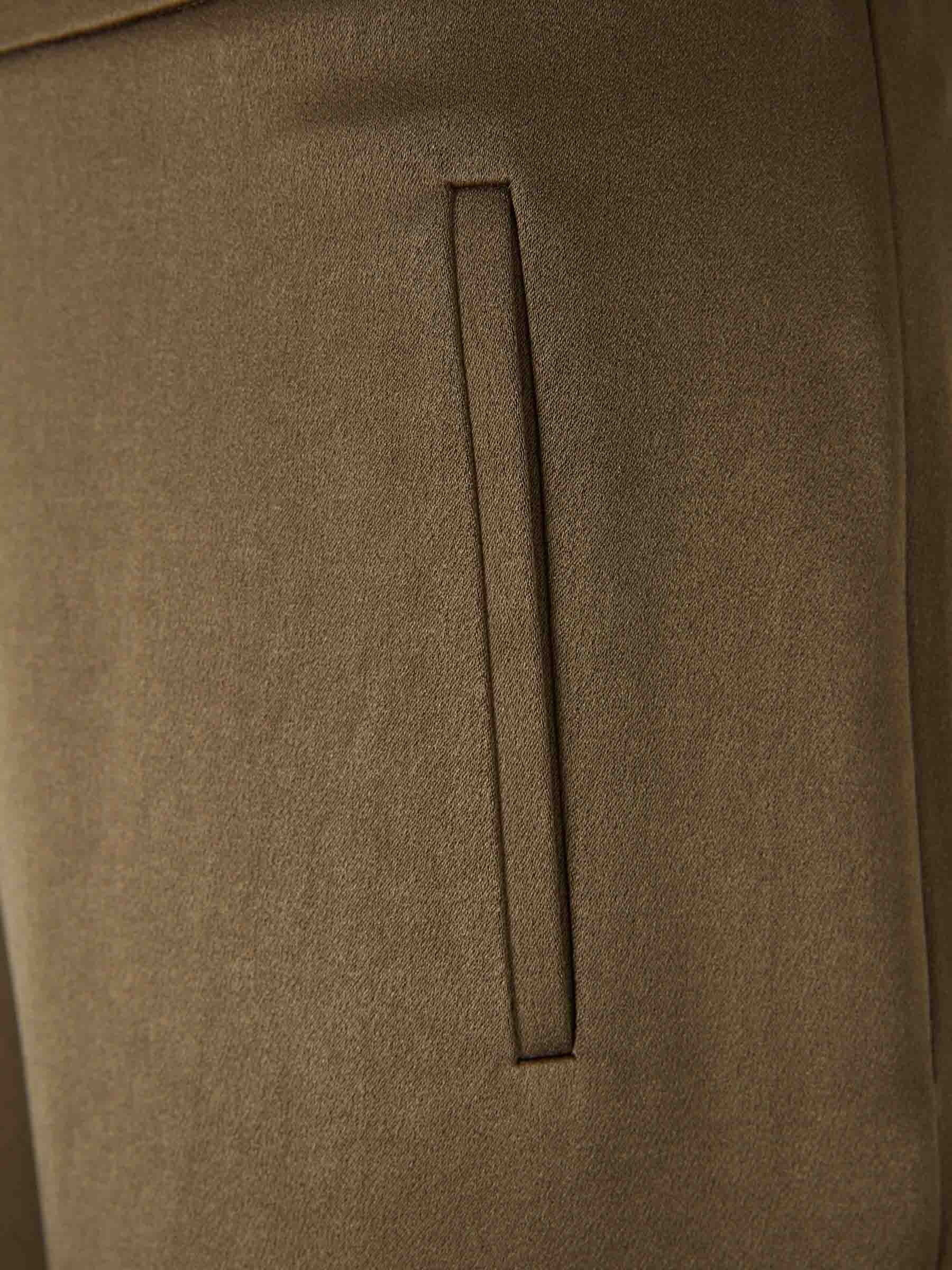 WIDE LEG SATIN TROUSERS - 3