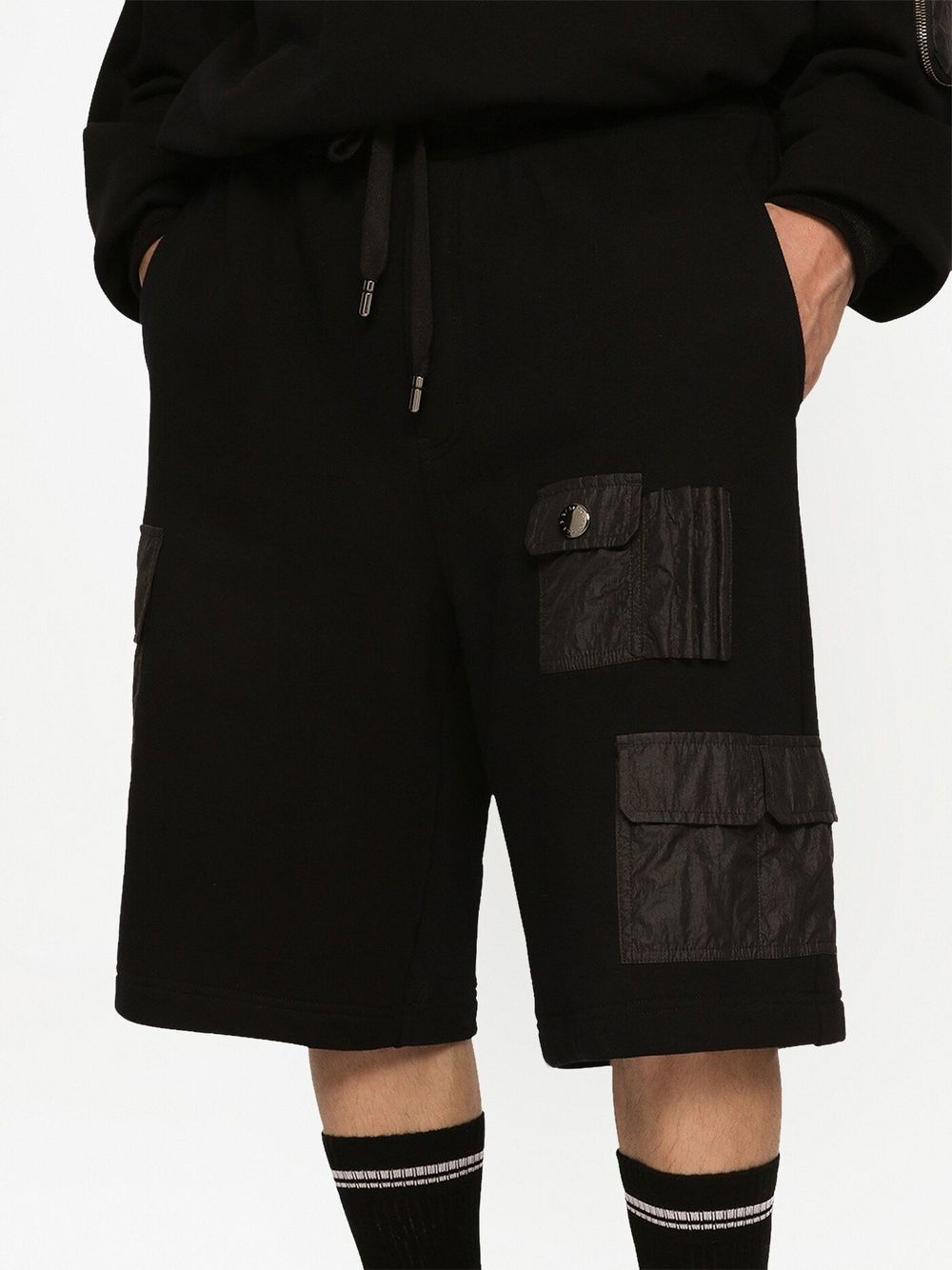 multi-pocket drawstring Bermuda shorts - 3