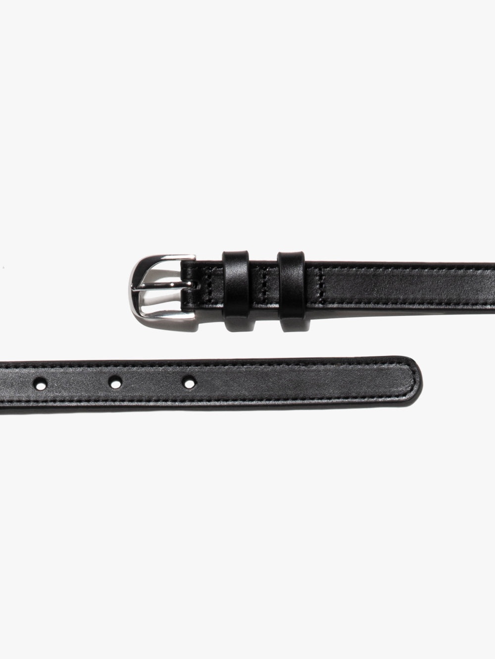 Petit Twist Buckle Belt in Noir - 2