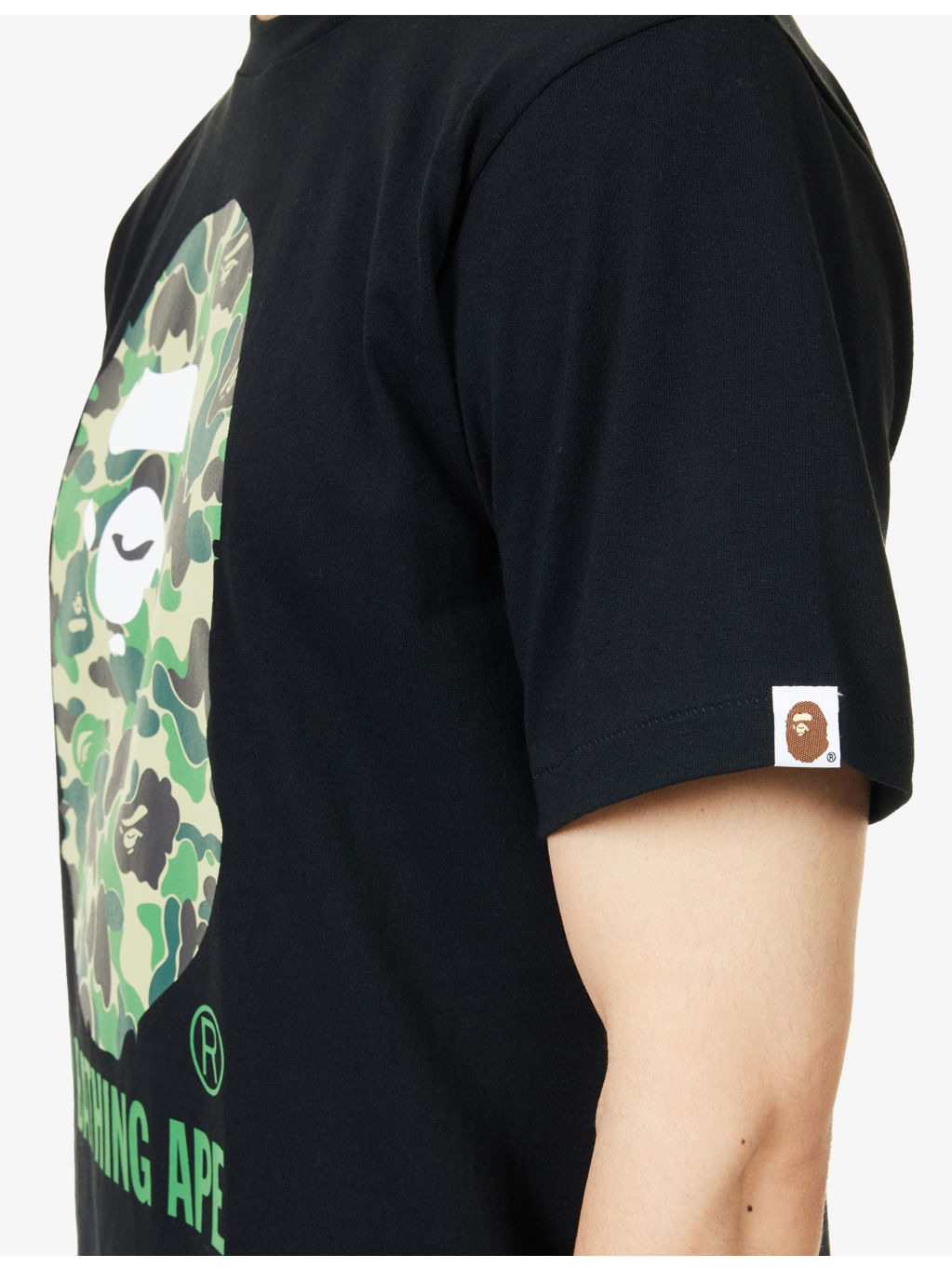 Abc Camo Bape Graphic-Print Cotton T-Shirt - 5