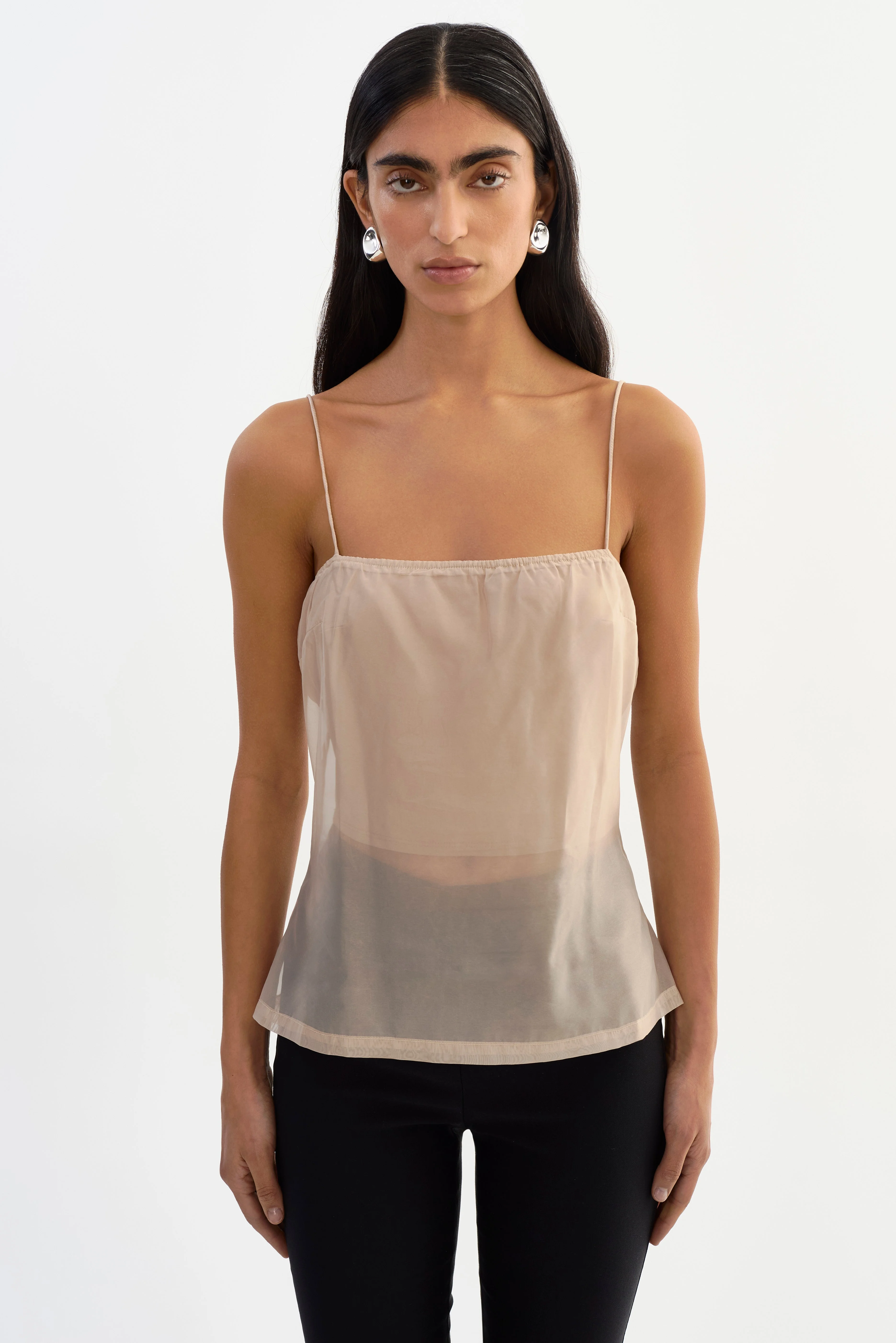 DELPHINE | Sheer Organza Top - 1