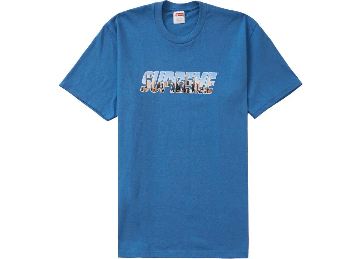 Supreme Gotham Tee Faded Blue - 1