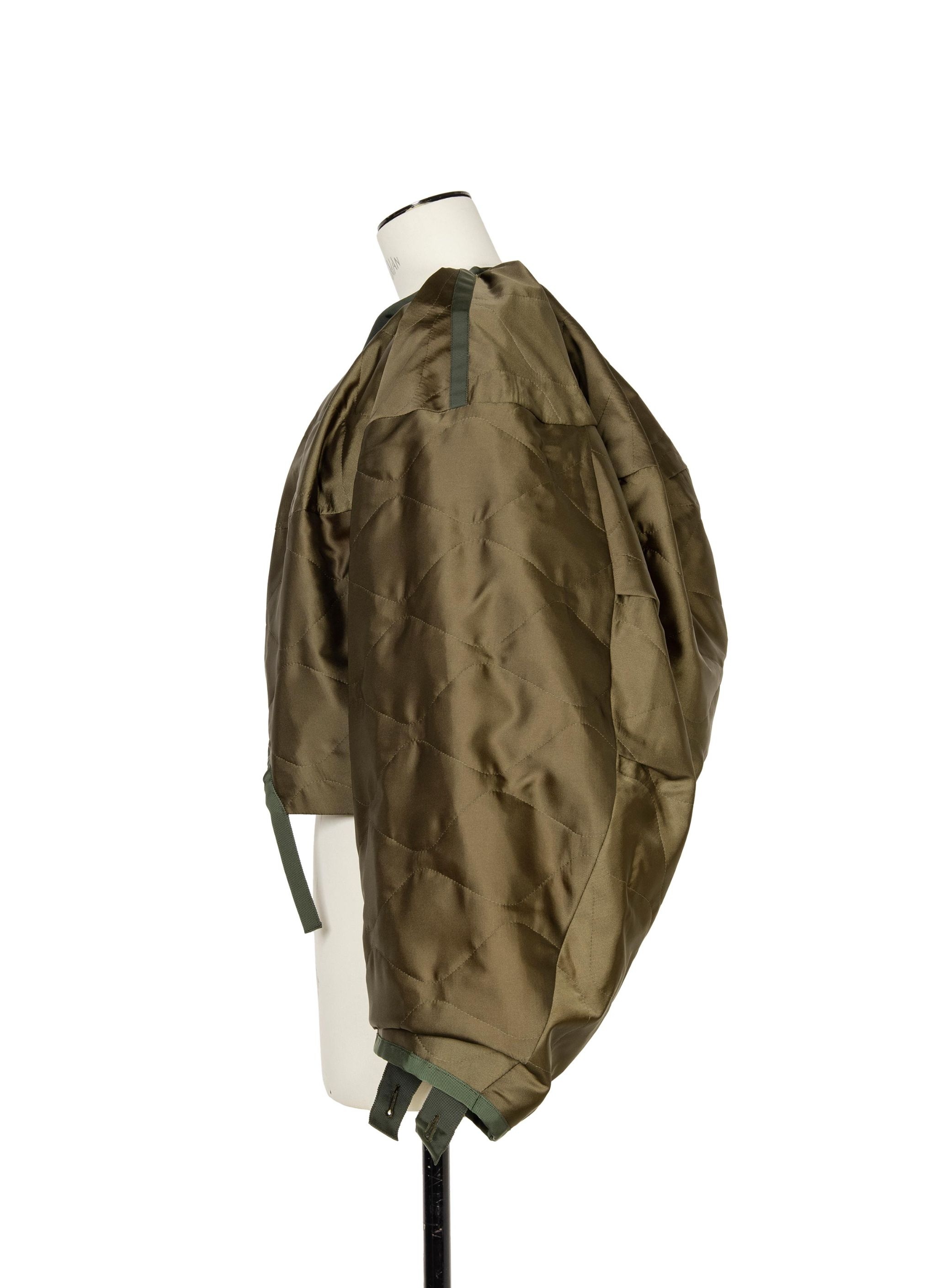 Satin Quilted Blouson - 2