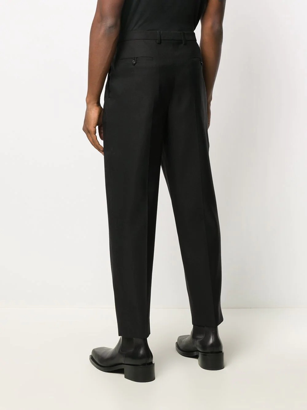 tailored tapered trousers - 4