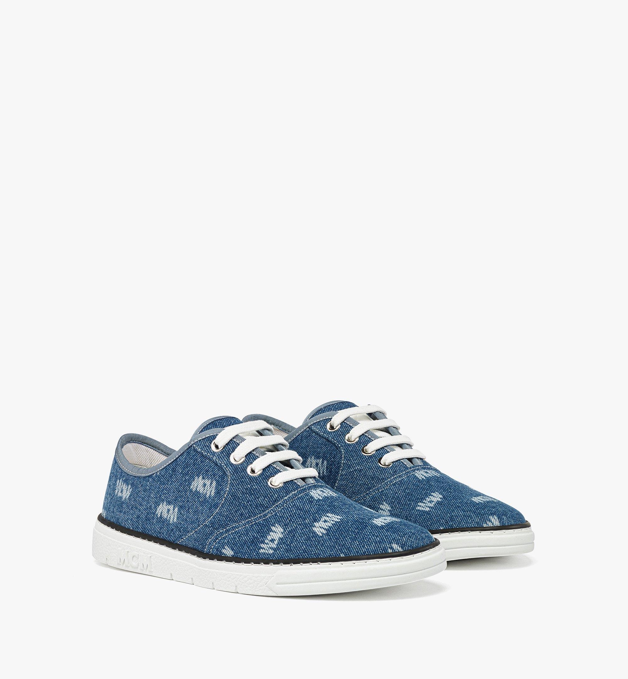 Women’s Semblas Low-Top Sneakers in MCM Sommer Denim - 1