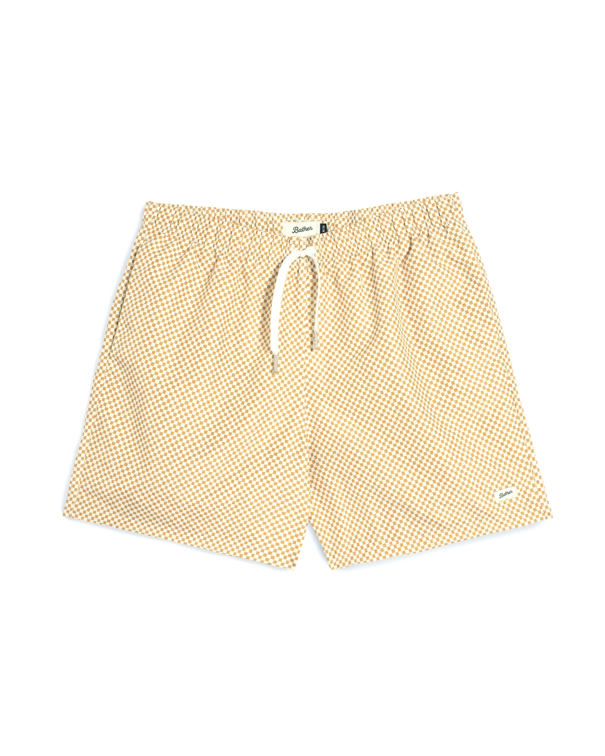 Amber Checker Swim Trunk - 1