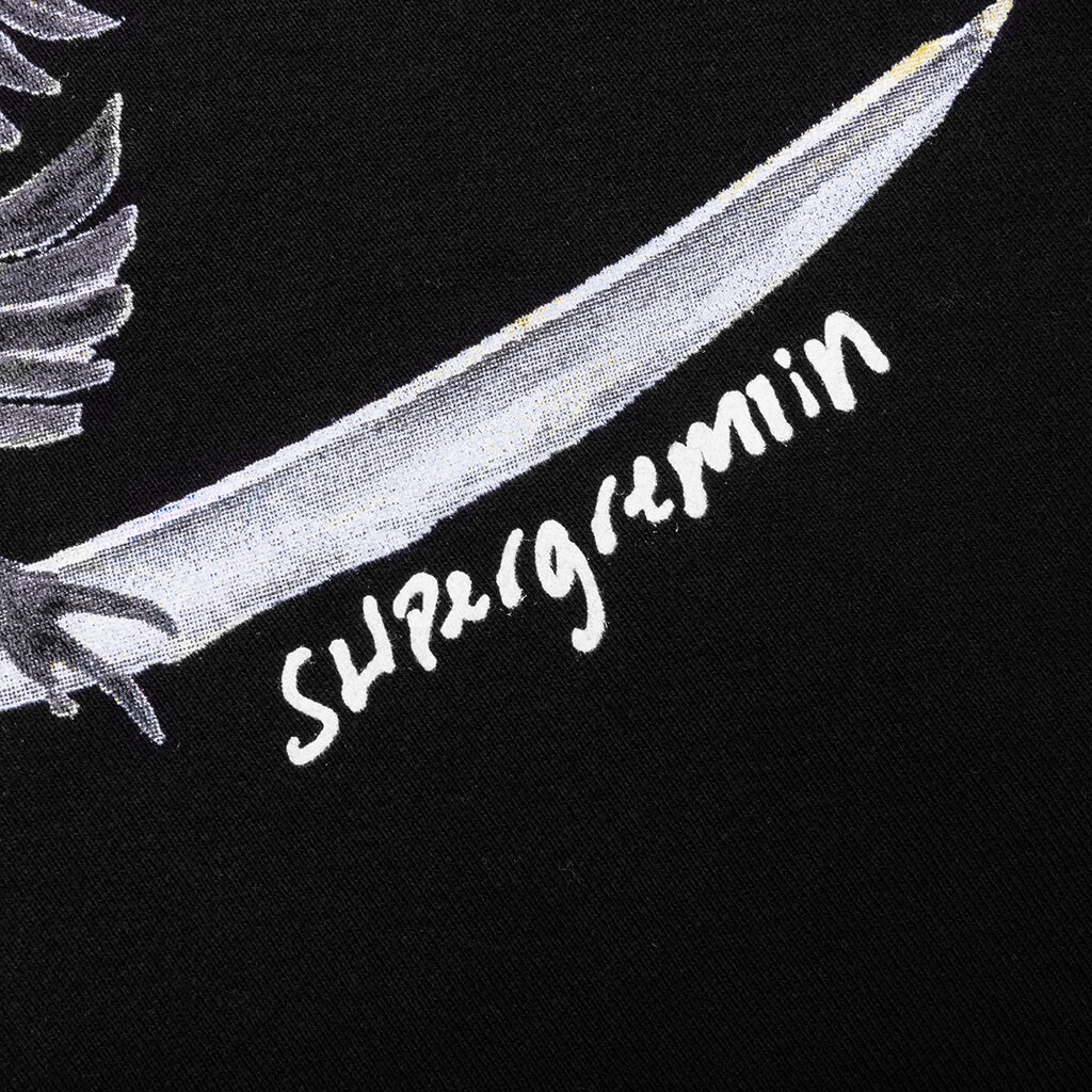 NAHMIAS X KODAK BLACK VULTURE HOODIE - BLACK - 3