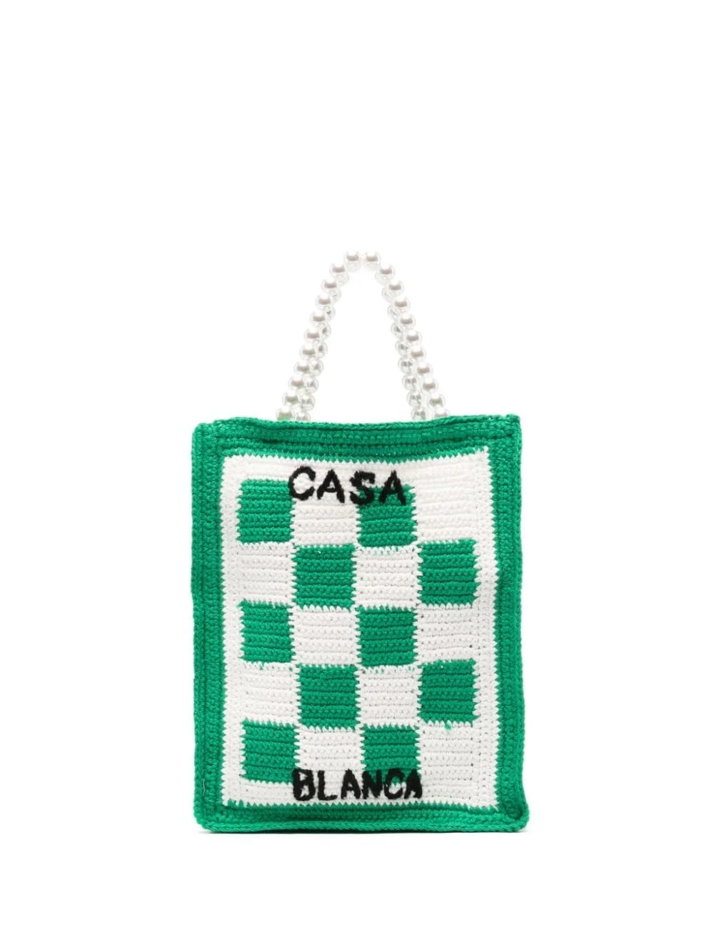 Tennis crochet tote bag - 1