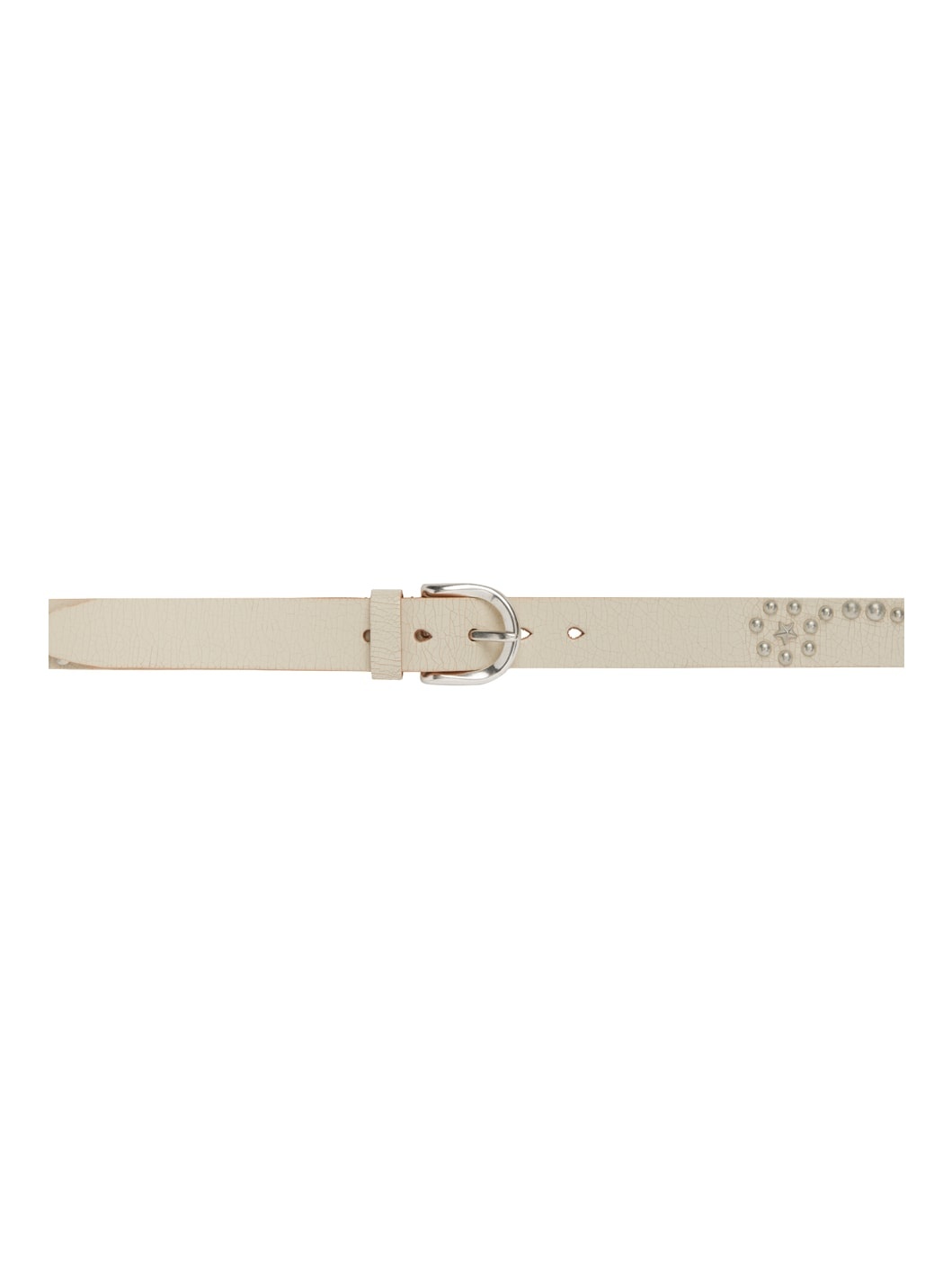 Our Legacy - 3 CM Corset Belt Arena Beige Leather