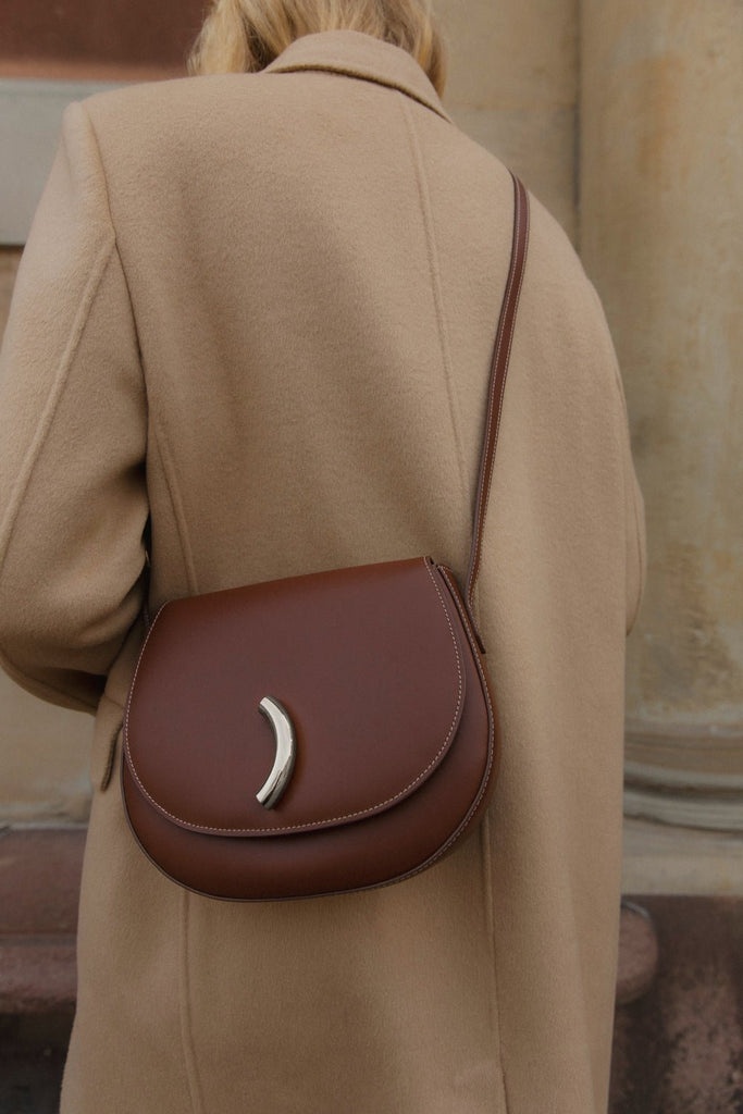 MACCHERONI SADDLE BAG CHESTNUT - 4
