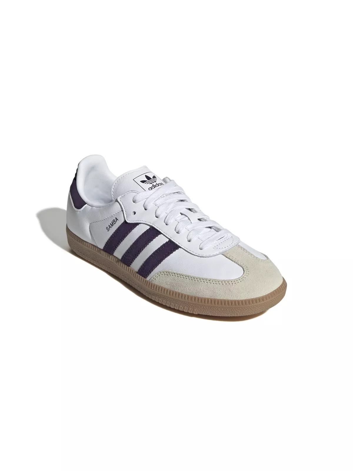 Originals Samba OG "Cloud White/Alumina/Aurora Plum" Women's Shoe - 3