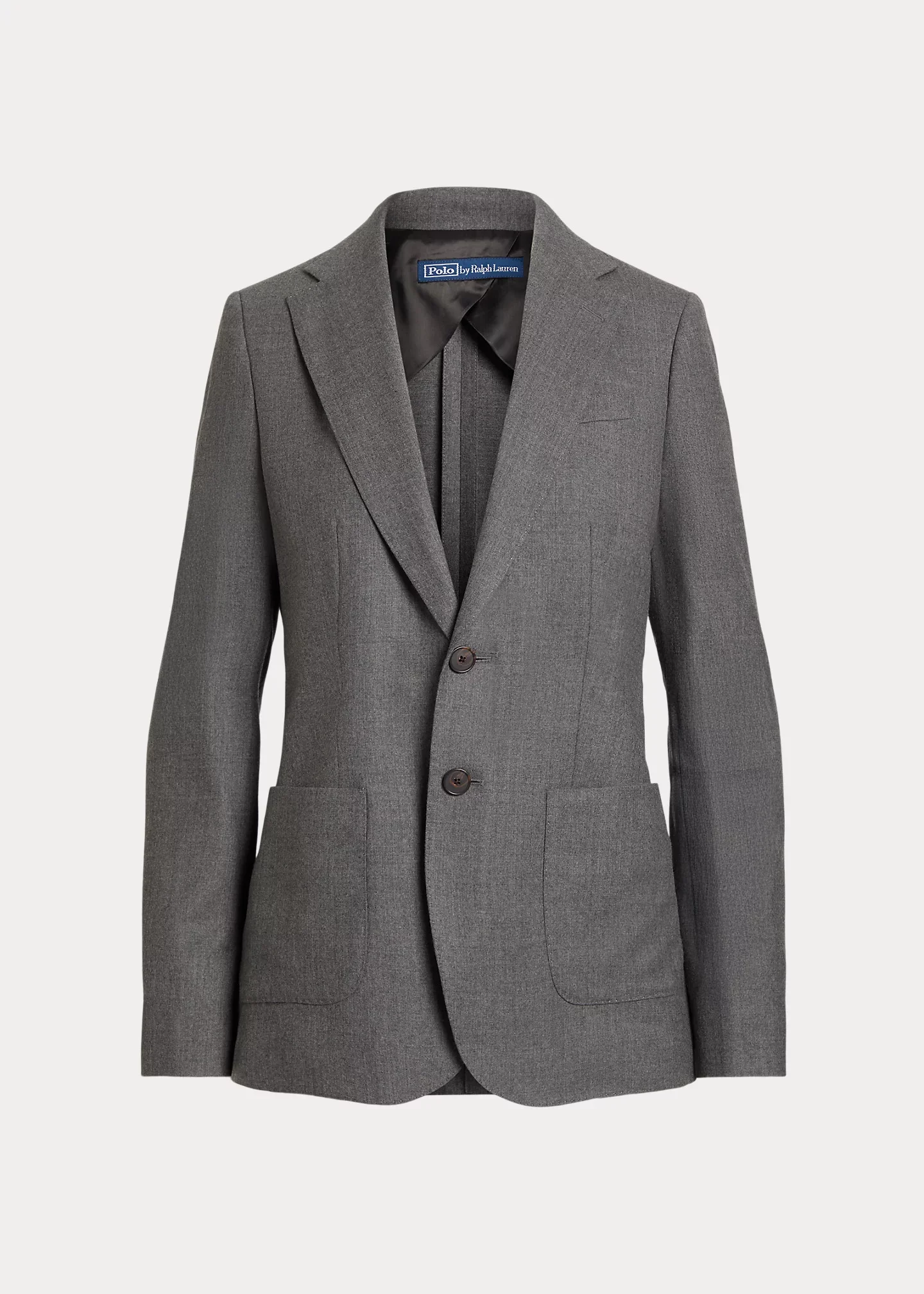 Single-Breasted Wool-Blend Blazer - 1