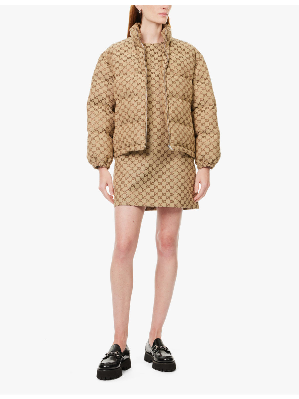GG-logo cotton-canvas bomber jacket - 2