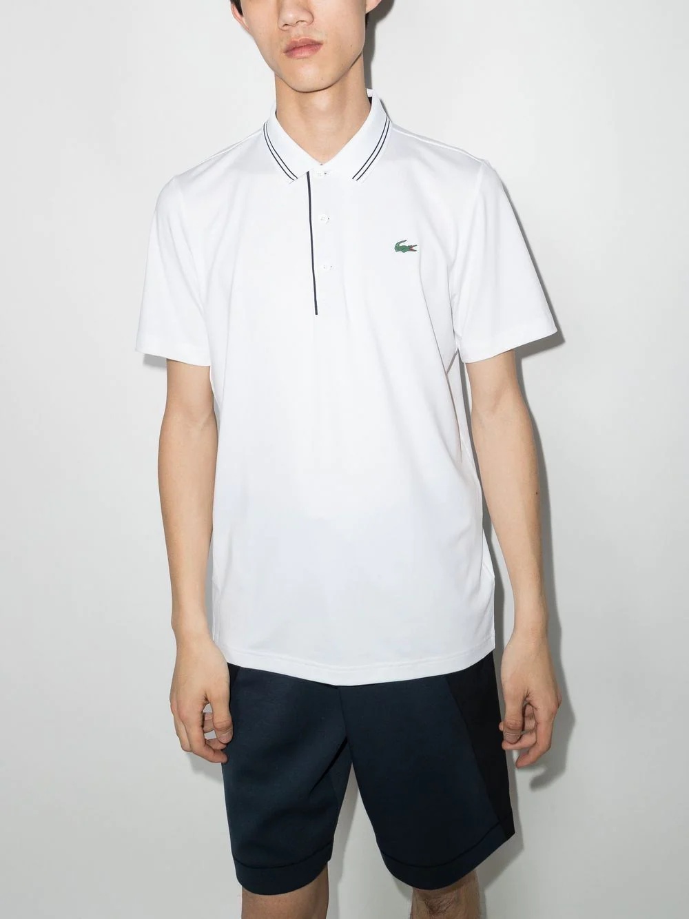 logo-embroidered polo shirt - 2