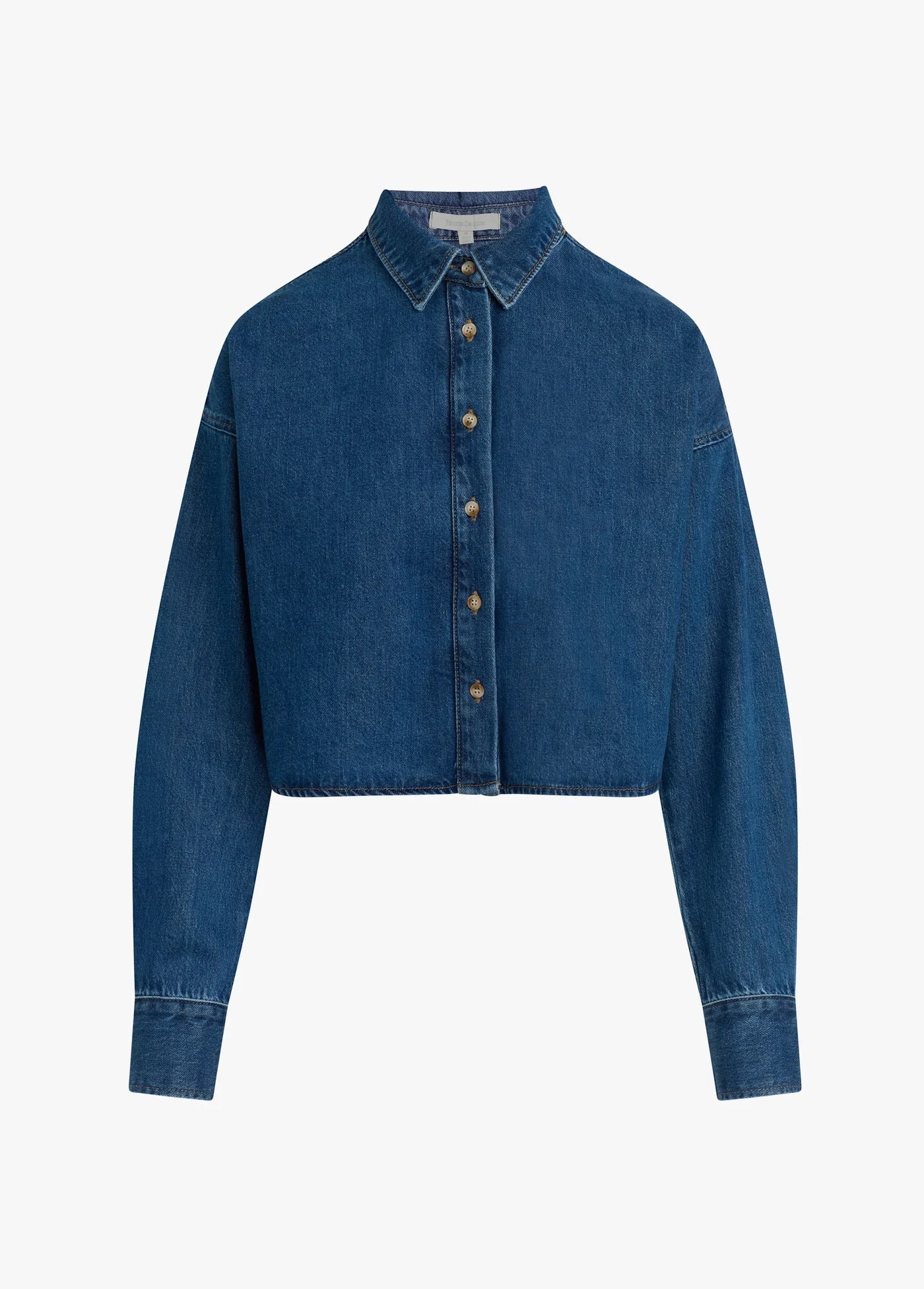 THE CROP EX-BOYFRIEND SHIRT - 1