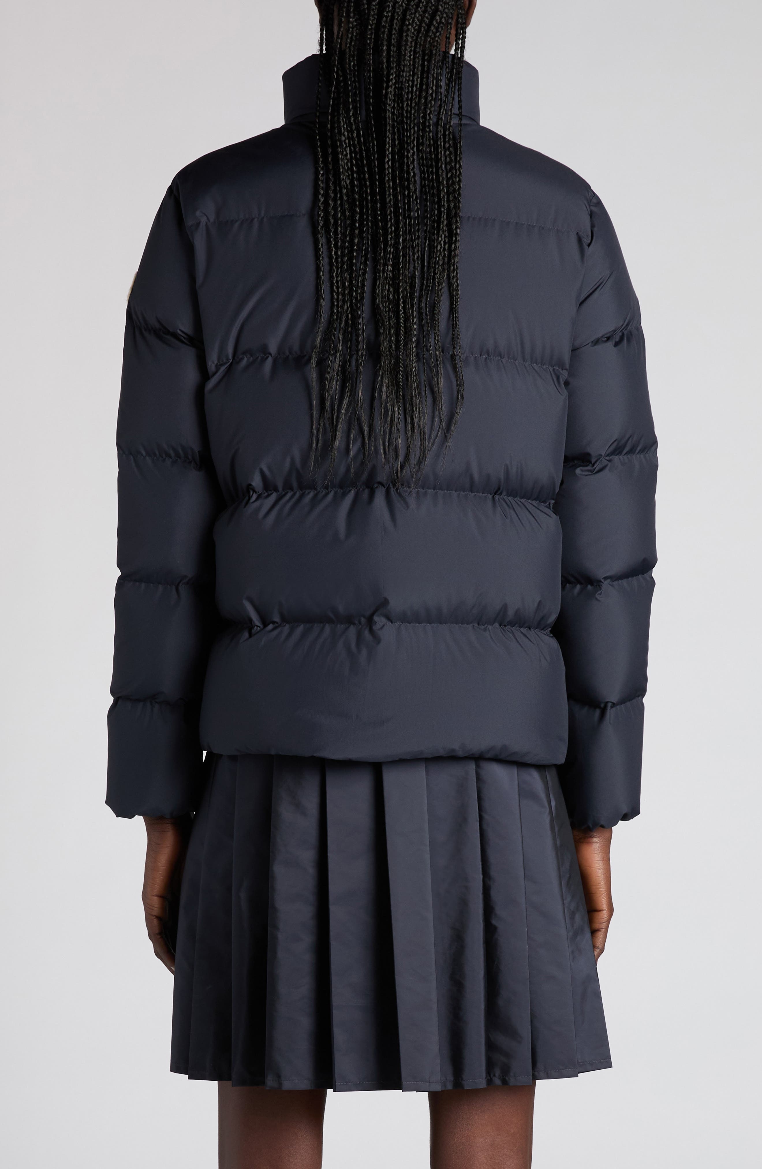 Moncler Mauzun Down Puffer Jacket in Dark Navy Blue at Nordstrom - 3