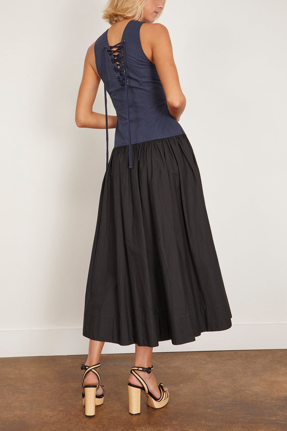 Denia Dress in Twilight Colorblock - 5