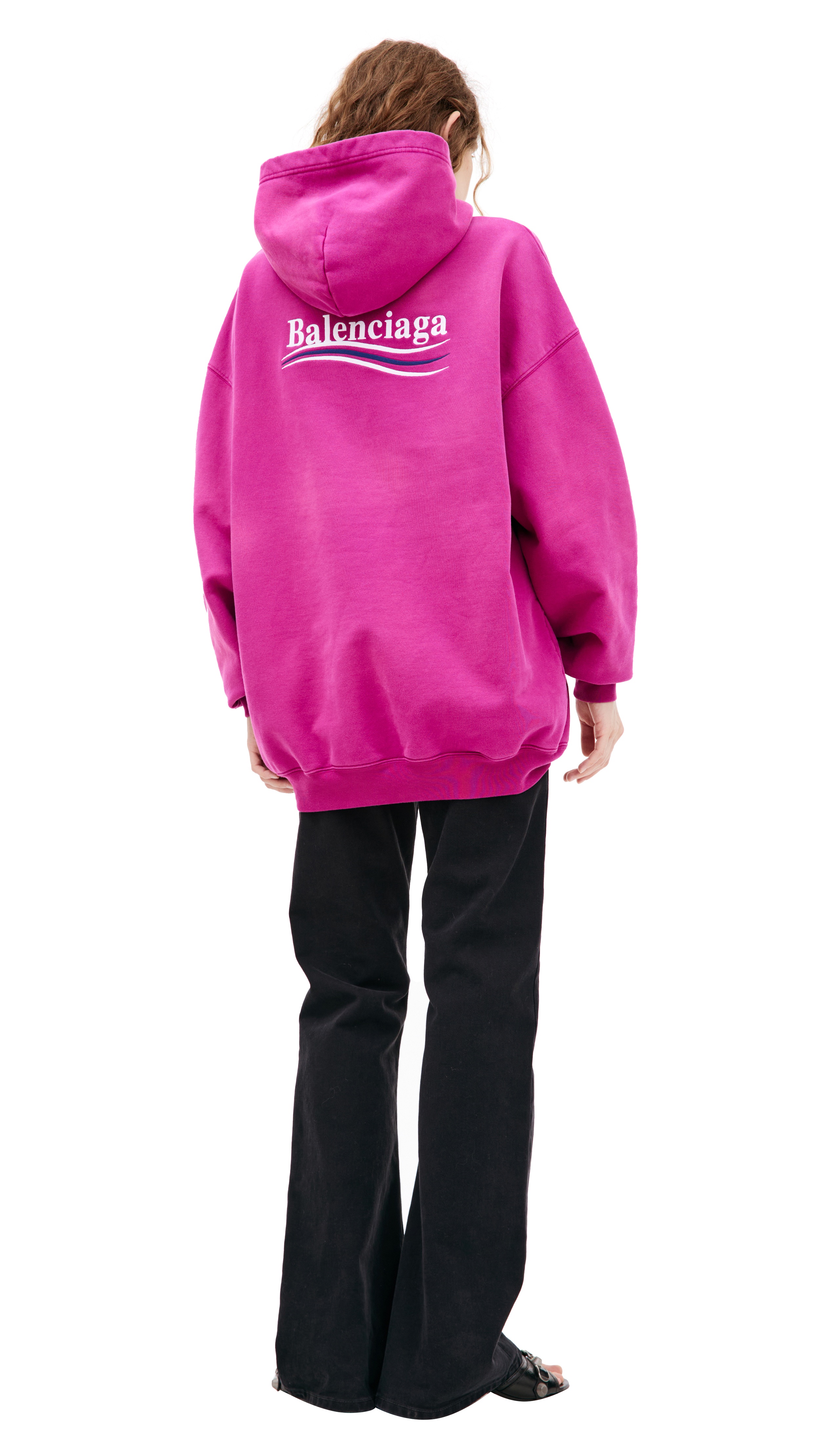 OVERSIZE LOGO HOODIE - 3