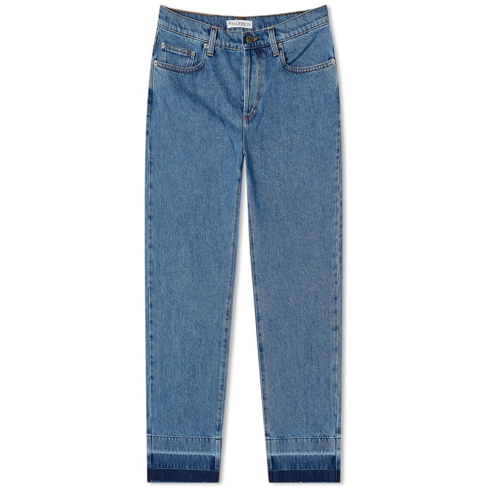 JW Anderson Raw Hem Slim Jean - 1