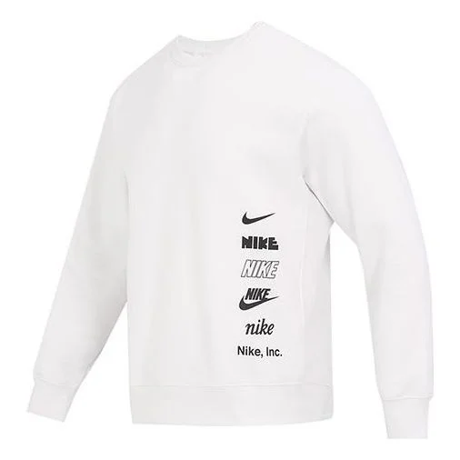 NIKE Multi-label Logo Sweaters 'White' DX0782-030 - 1