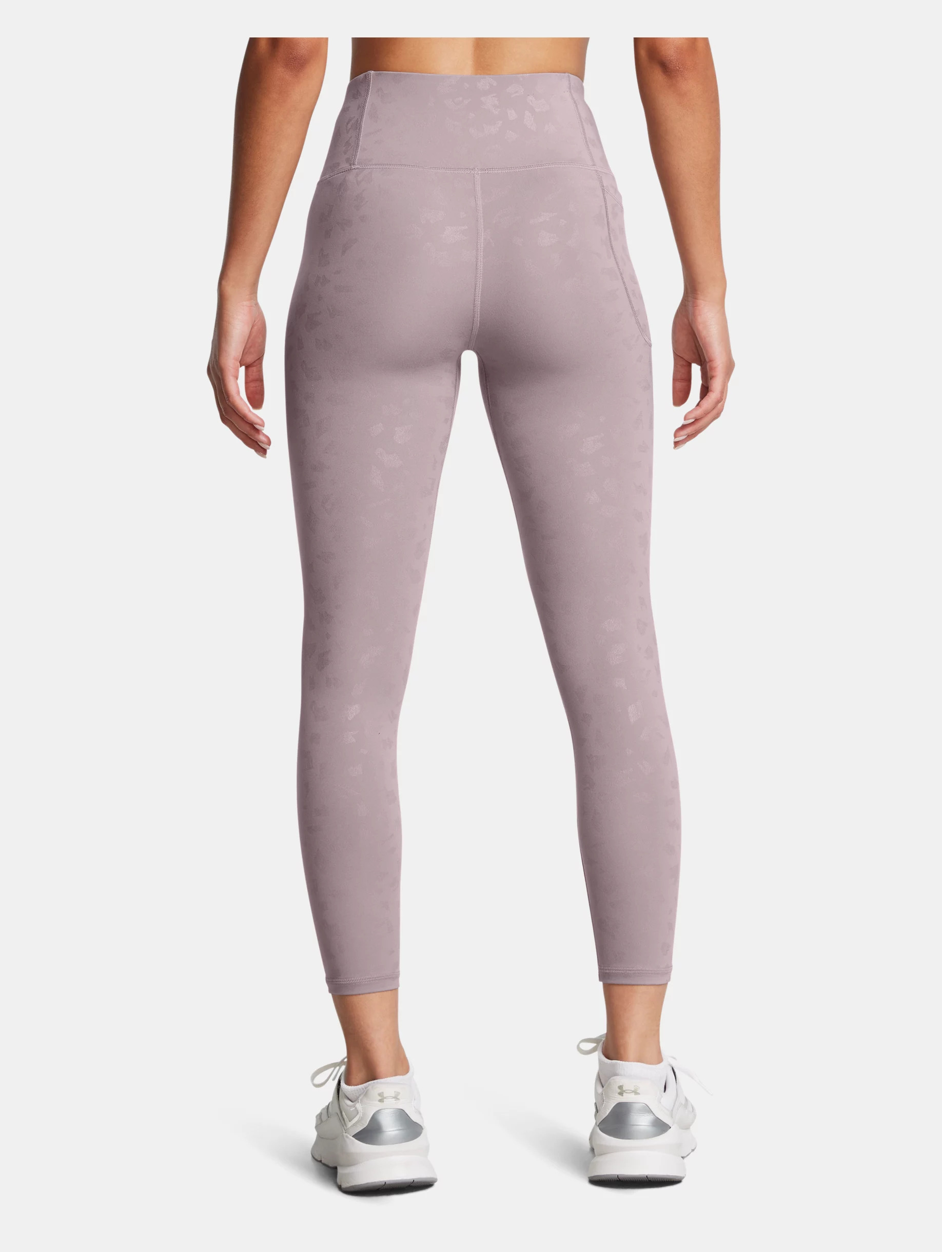 Women's UA Motion Gloss Printed Ankle Leggings - 4