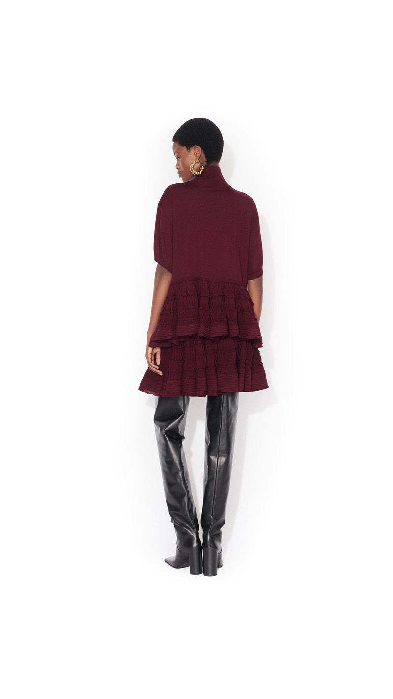 Alaïa WOOL CRINOLINE TOP outlook