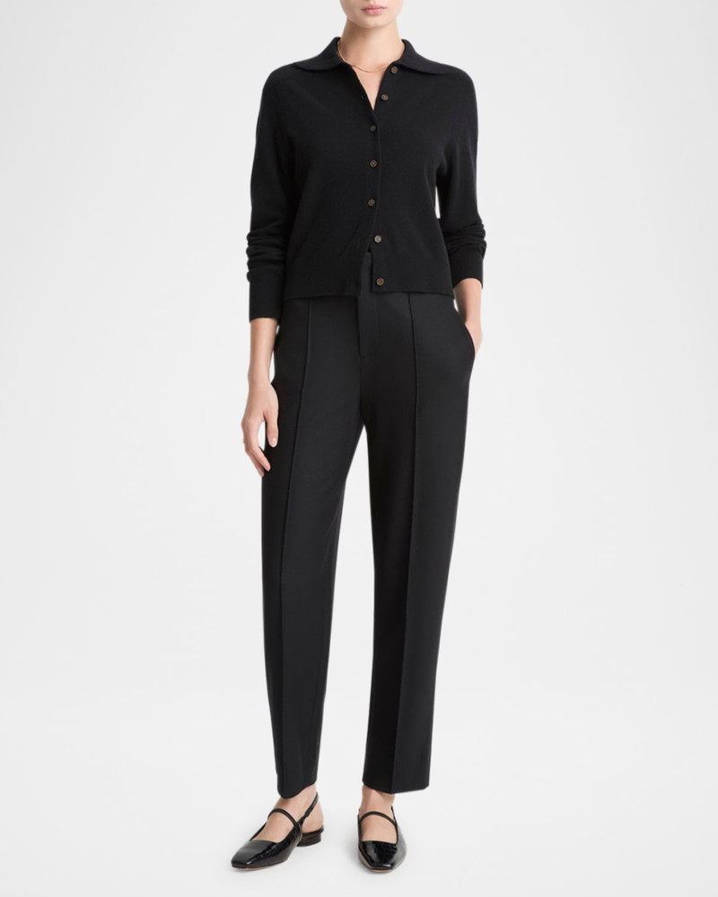 Vince Tailored Straight-Leg Wool Trousers outlook