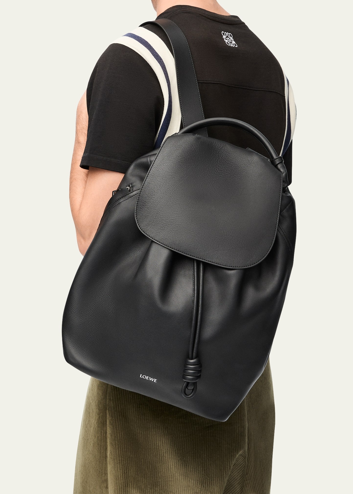 Men's Flamenco Suede Backpack - 2