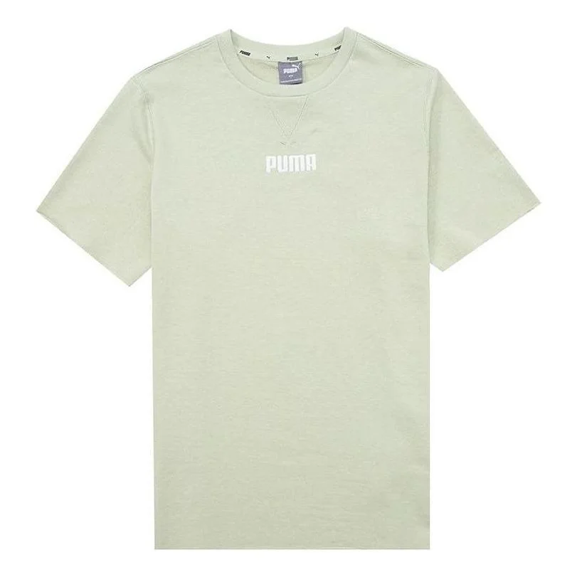 PUMA Basic Logo T-Shirts 'Green' 849593-33 - 1