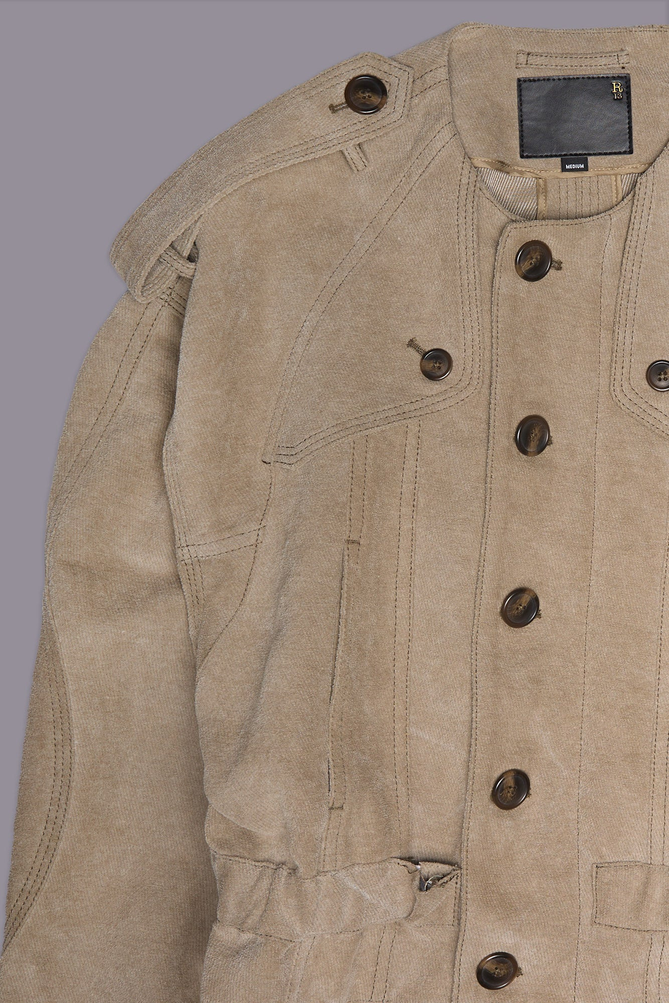 OVERSIZED TRENCH JACKET - 4