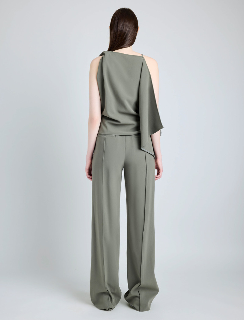 Weyes Pant in Matte Double Crepe 4