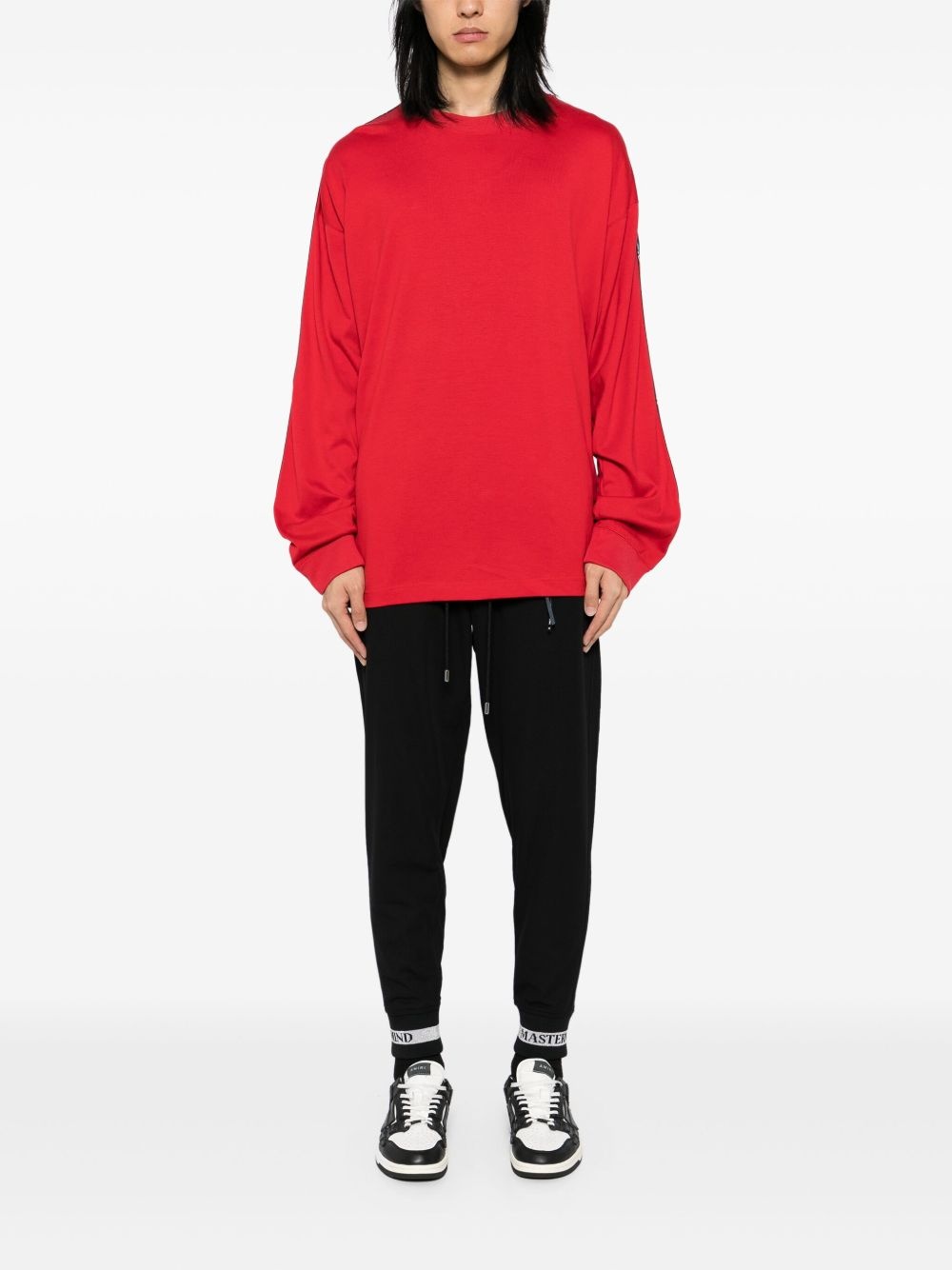 logo print track pants - 2