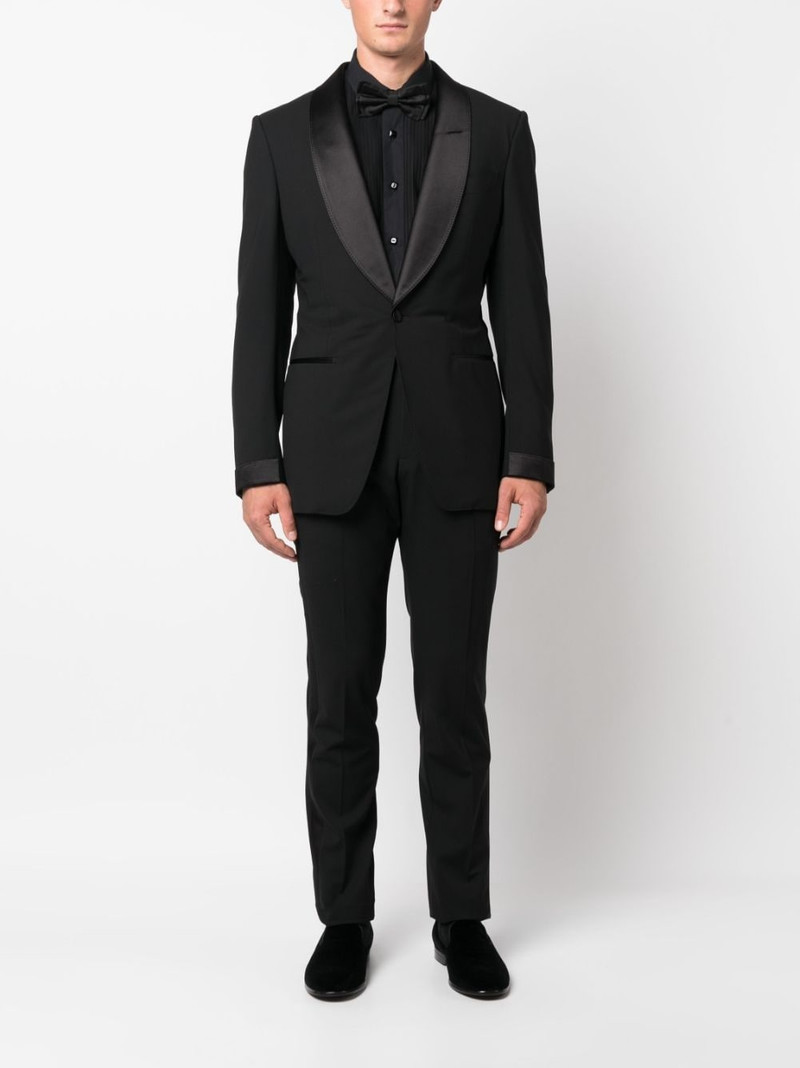 PHILIPP PLEIN Black Tie cotton shirt outlook