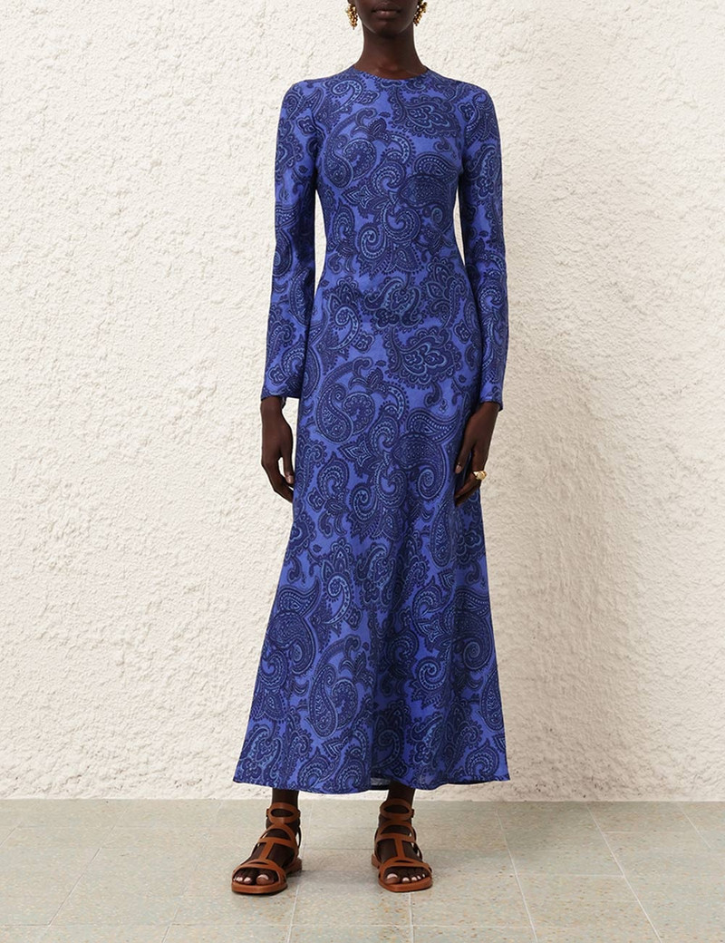 Zimmermann OTTIE BIAS BACKLESS DRESS outlook