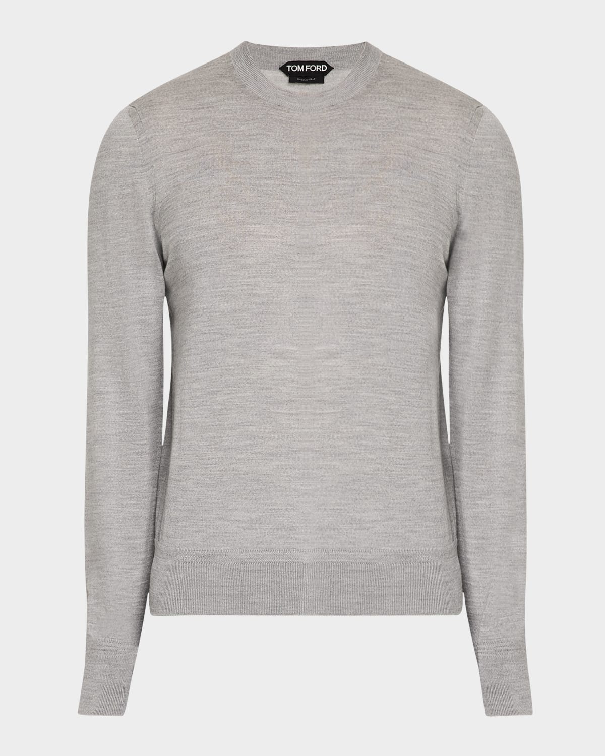 Men's Fine-Gauge Wool Sweater - 1