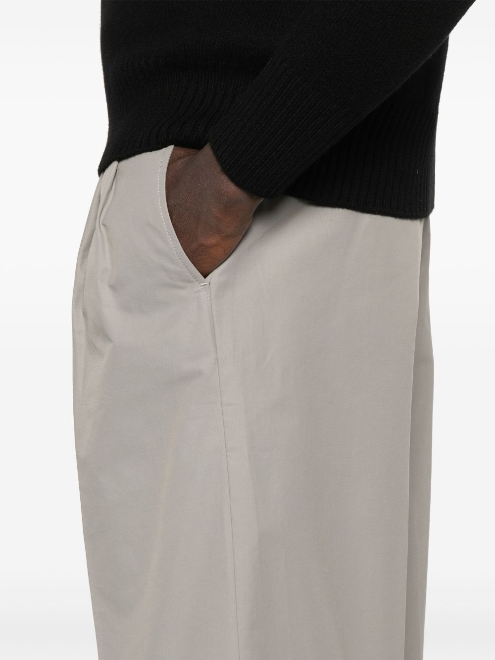 pleat-detail shorts - 5