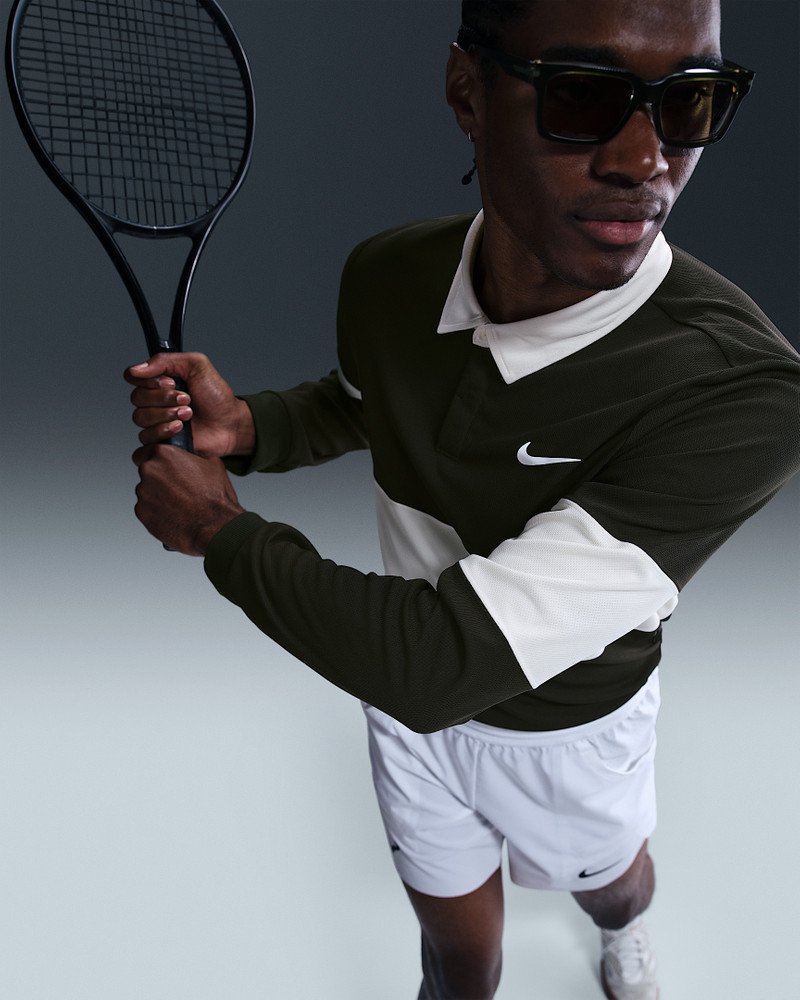 NikeCourt Slam Men's Dri-FIT ADV Long-Sleeve Tennis Polo 3
