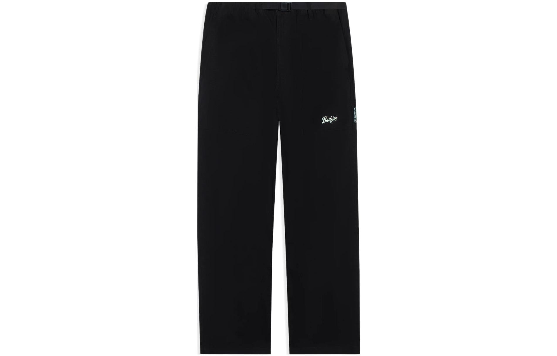 Li-Ning BadFive Graphic Straight Pants 'Black' AKXT009-3 - 2