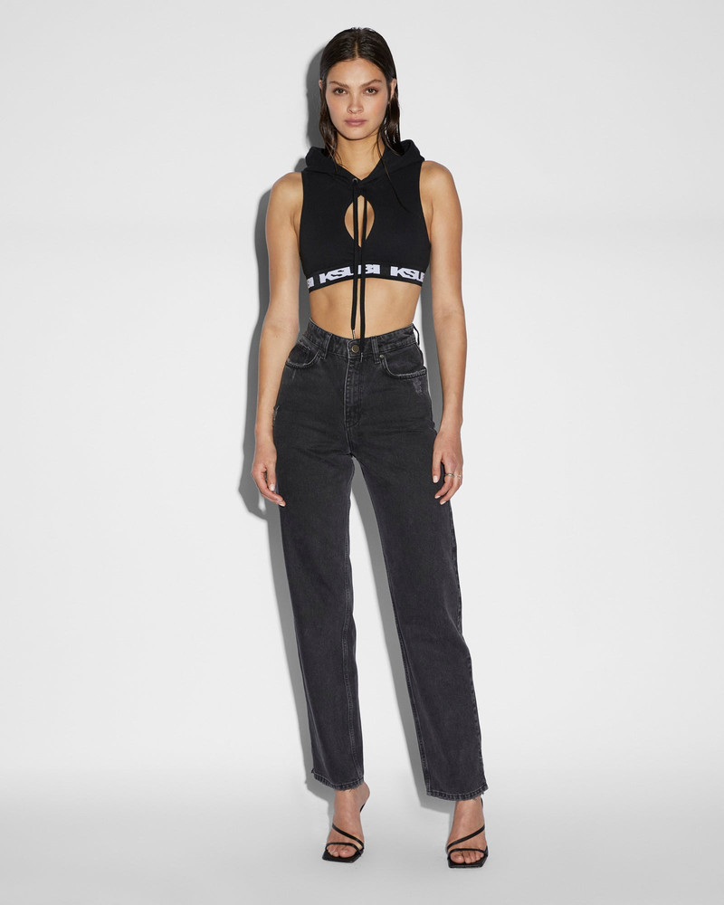Ksubi INCUBUS HOODIE TANK BLACK outlook
