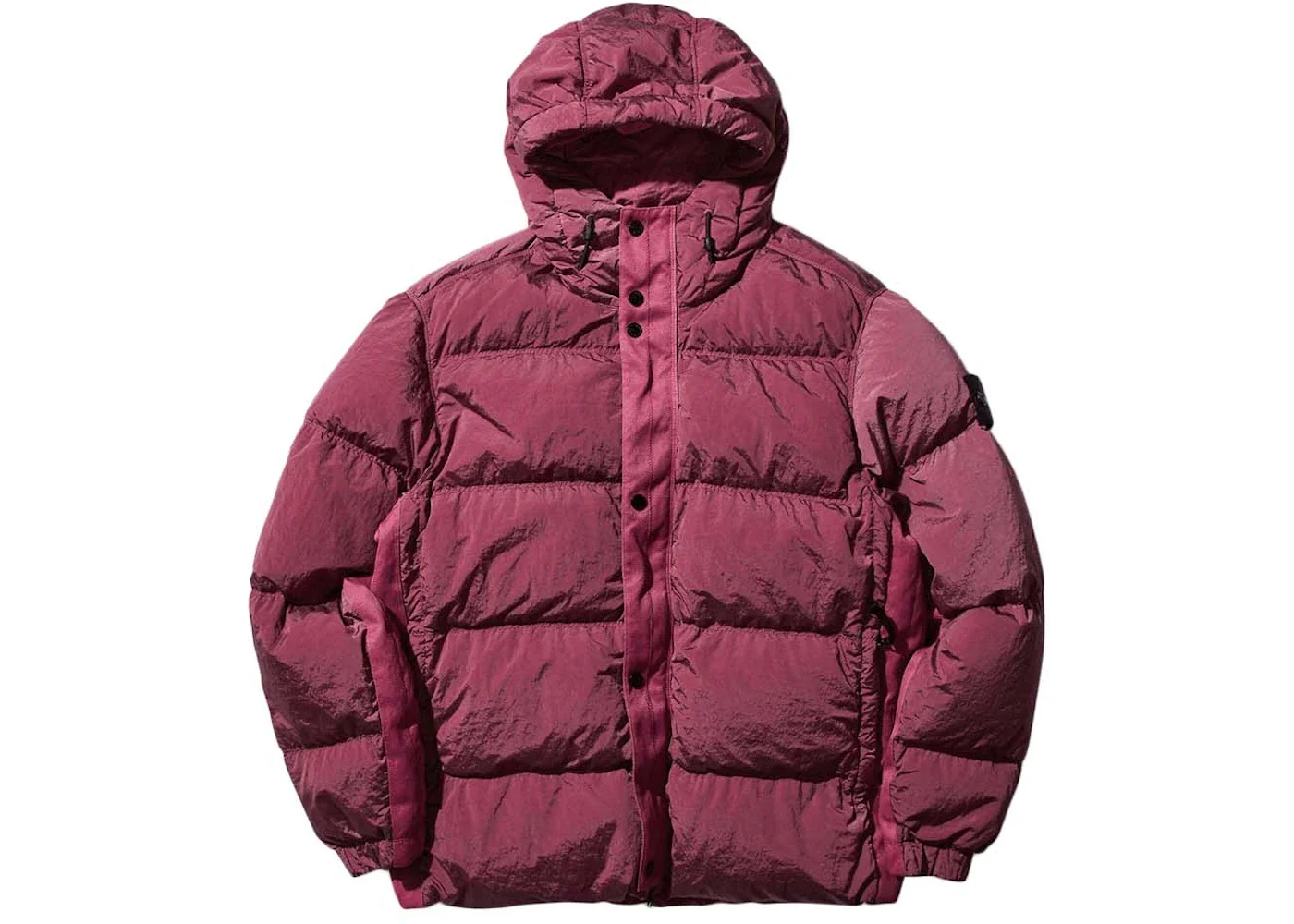 Stone Island Nylon Metal Hooded Down Jacket Rose Quartz - 1