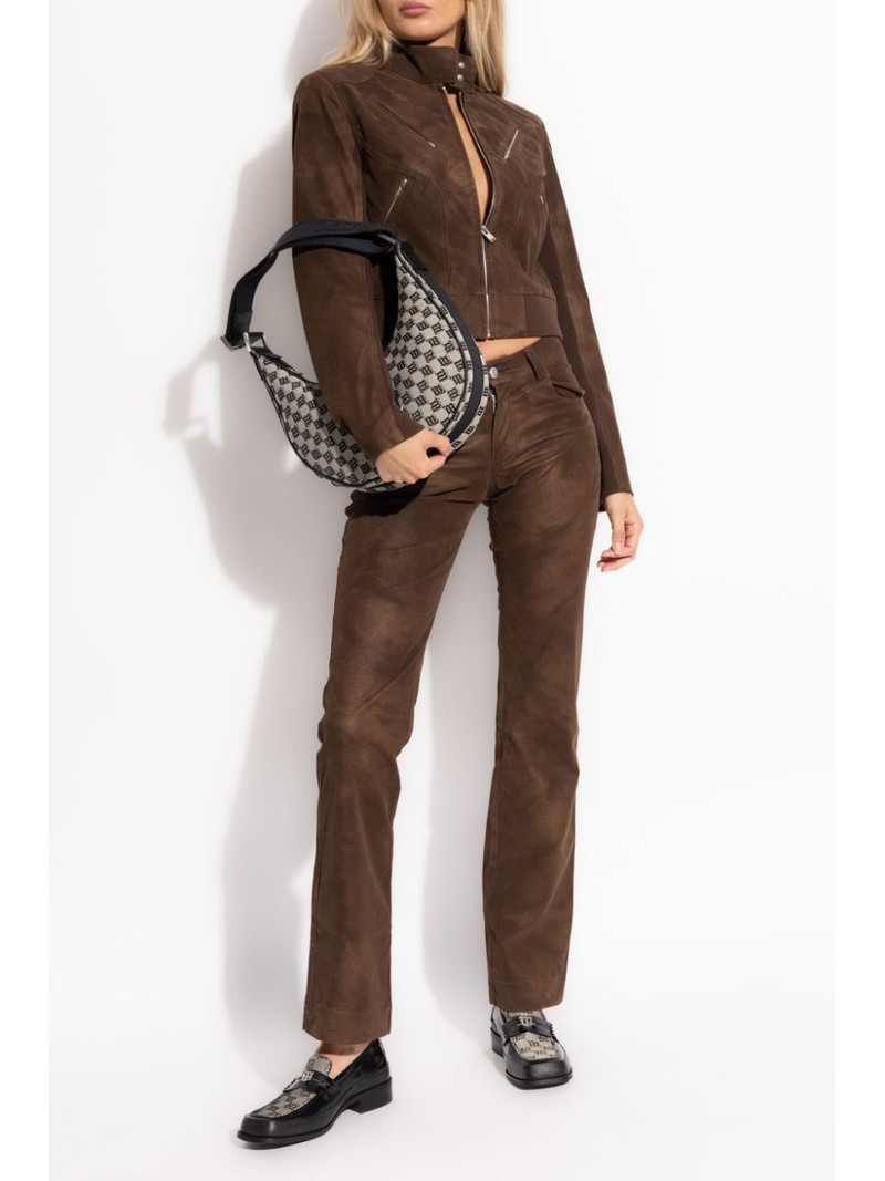 MISBHV logo-plaque tapered trousers outlook