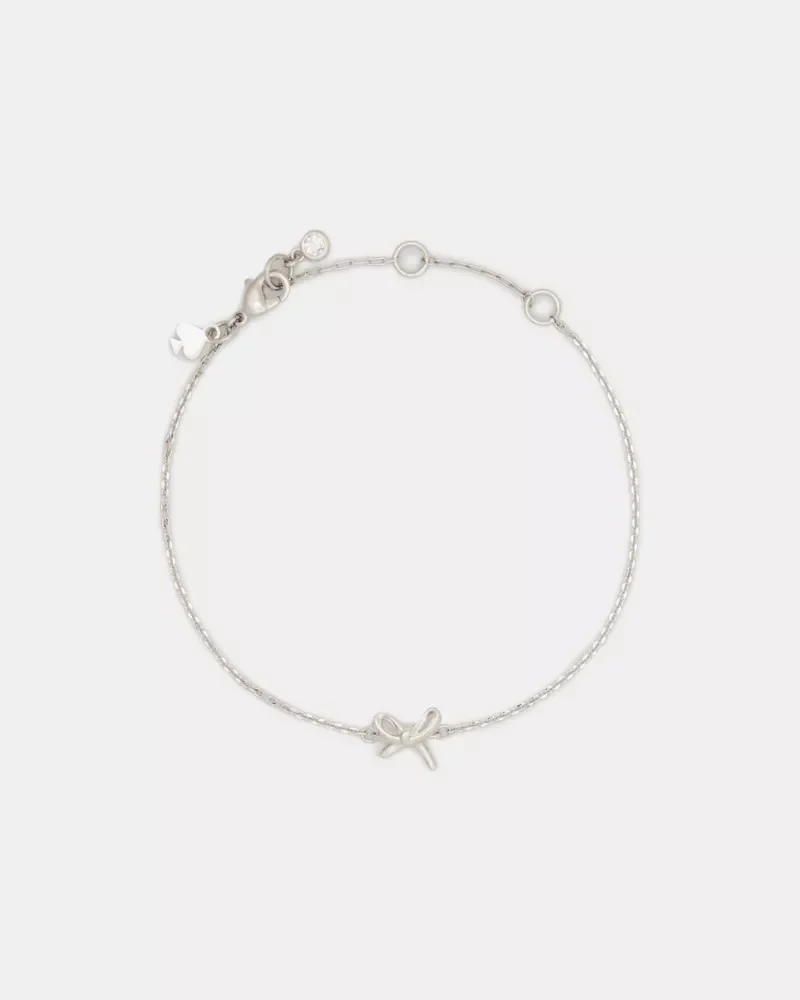 Girlie Pearlie Mini Bow Bracelet - 1