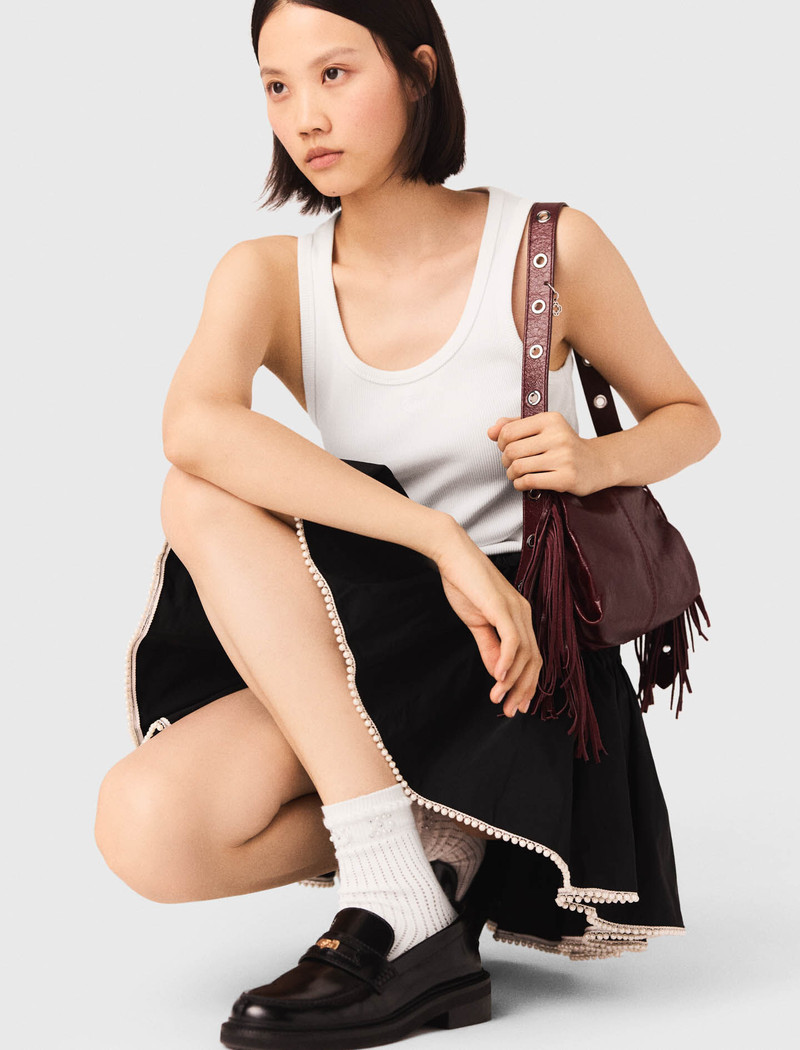 Rib knit tank top 6